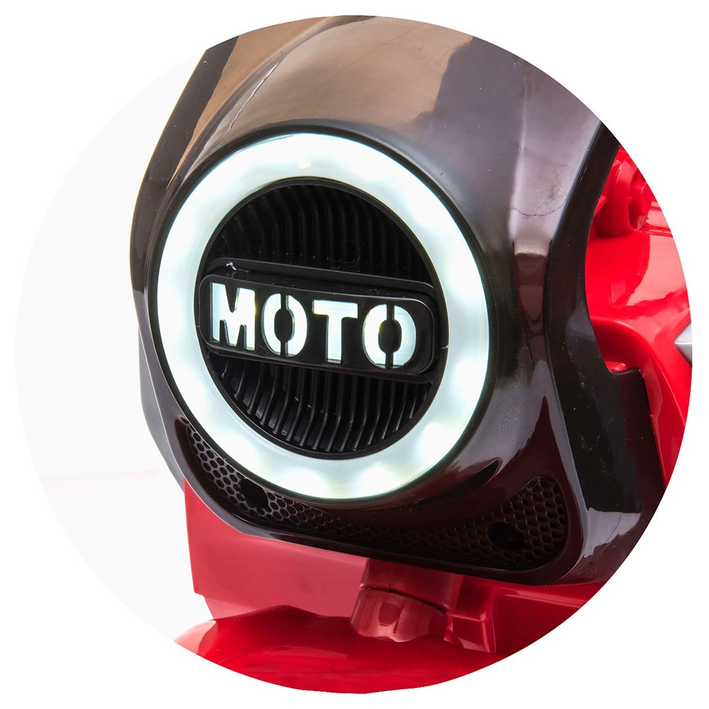 Motocicleta Electrică Chipolino Sport Max Roșu 6V - imagine 6