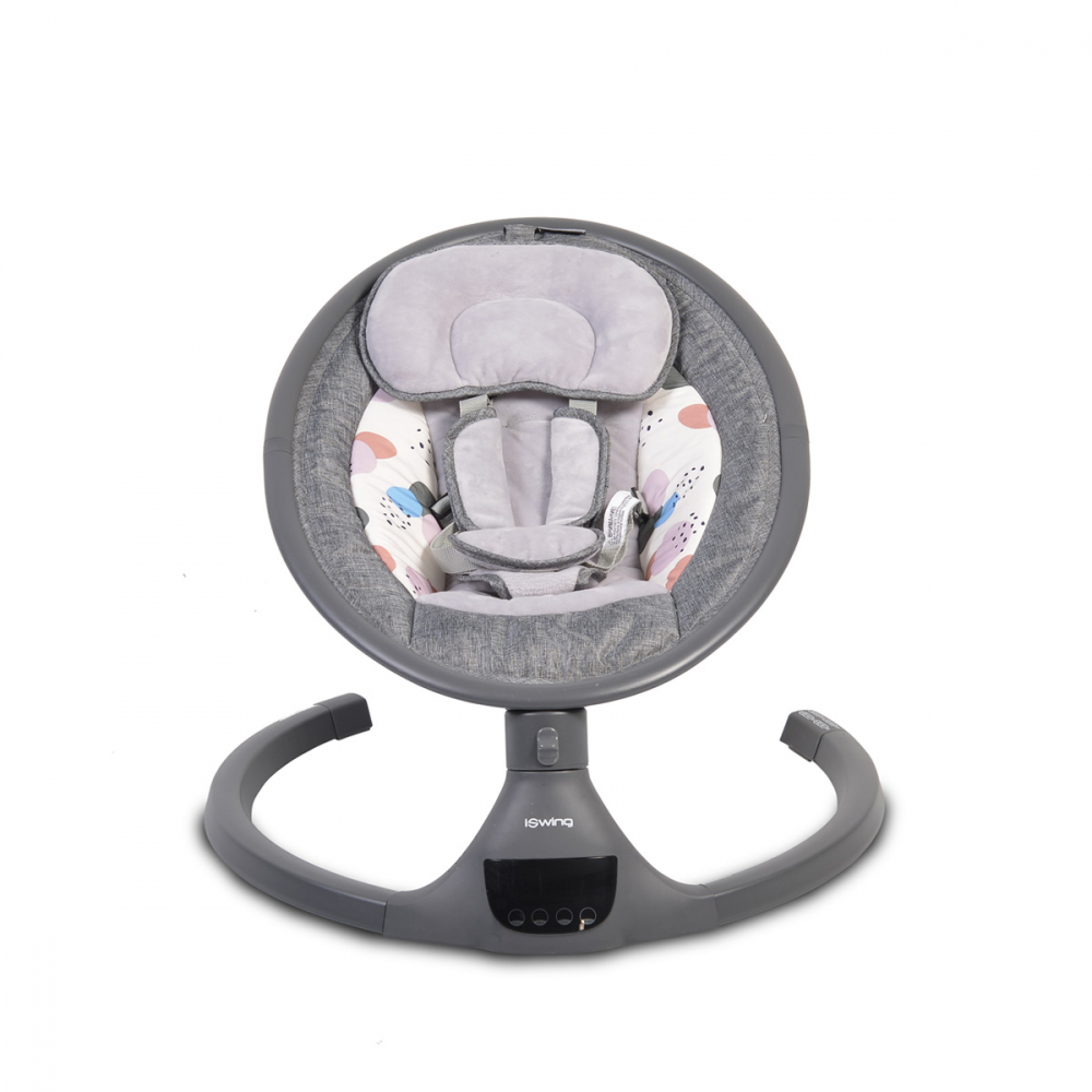 Leagan Electric Cangaroo ISwing Dark Grey, 5 Viteze