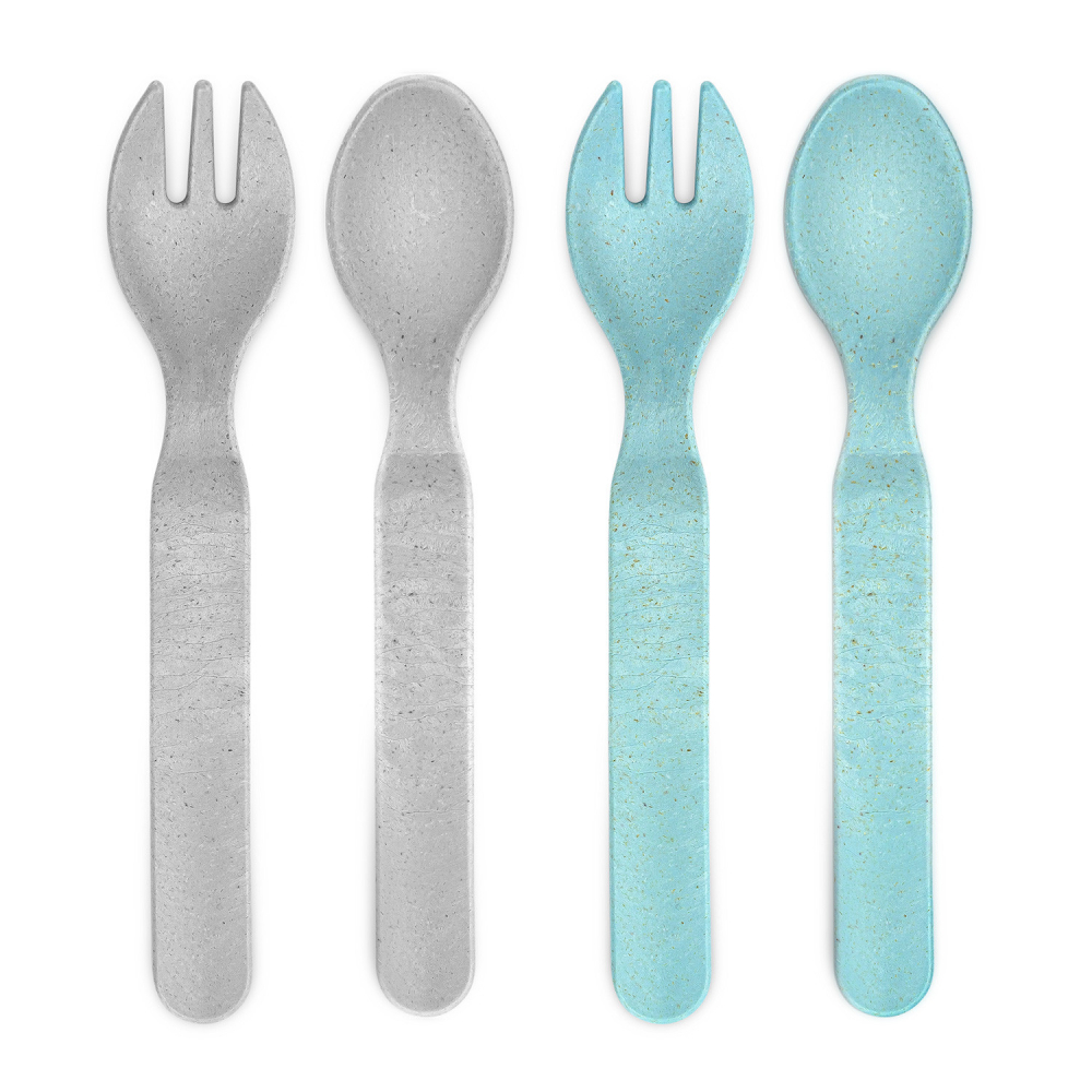 Set Tacâmuri Reer Copii Eco Albastru-Gri - imagine 12