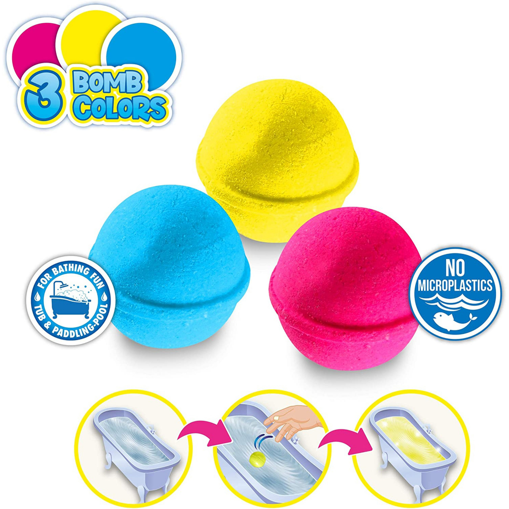 Forme Efervescente Inkee + Jucărie Baie Craze - imagine 5