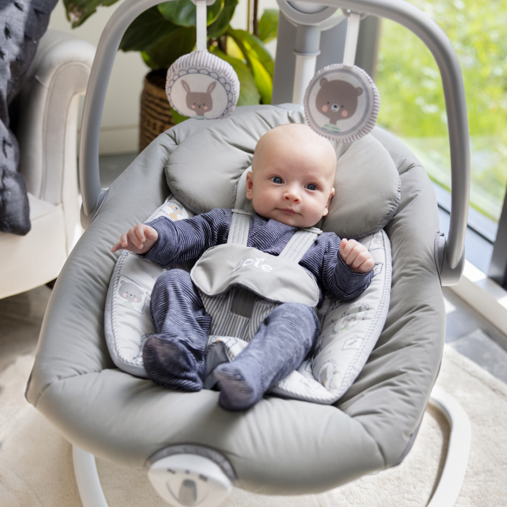 Leagan 2in1 Joie Serina Walnut - Rotativ - imagine 2