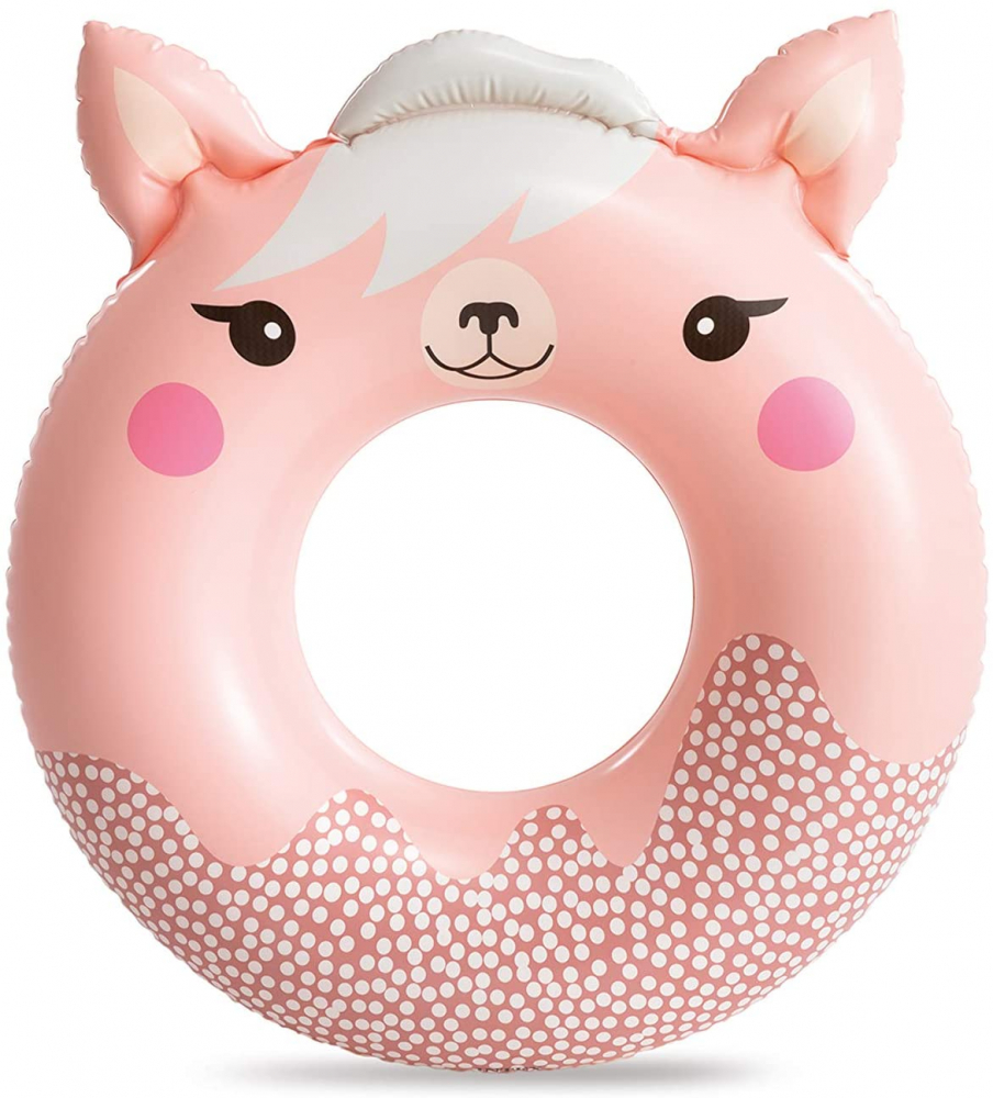 Colac Gonflabil Intex Animaluț Roz, 84cm