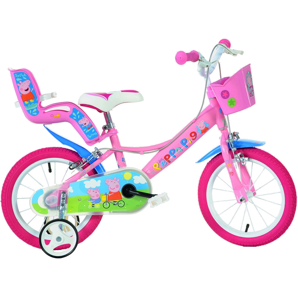 Bicicleta Dino Bikes Peppa Pig 14 inch - imagine 6
