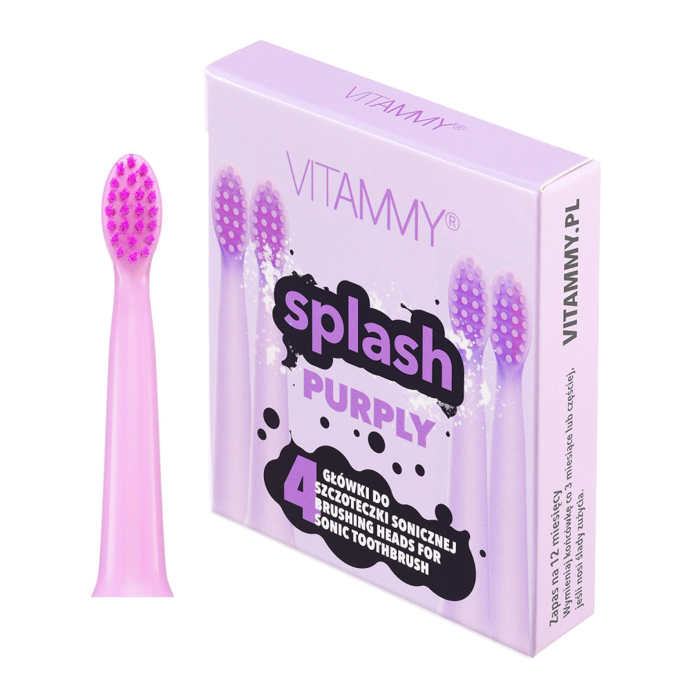 Rezerve Periuță Vitammy Splash 4 Bucăți - imagine 4