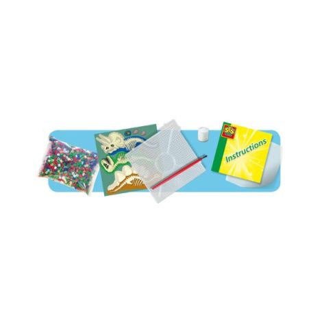 Set Margele de calcat Dinozauri Beedz Ses Creative - imagine 3