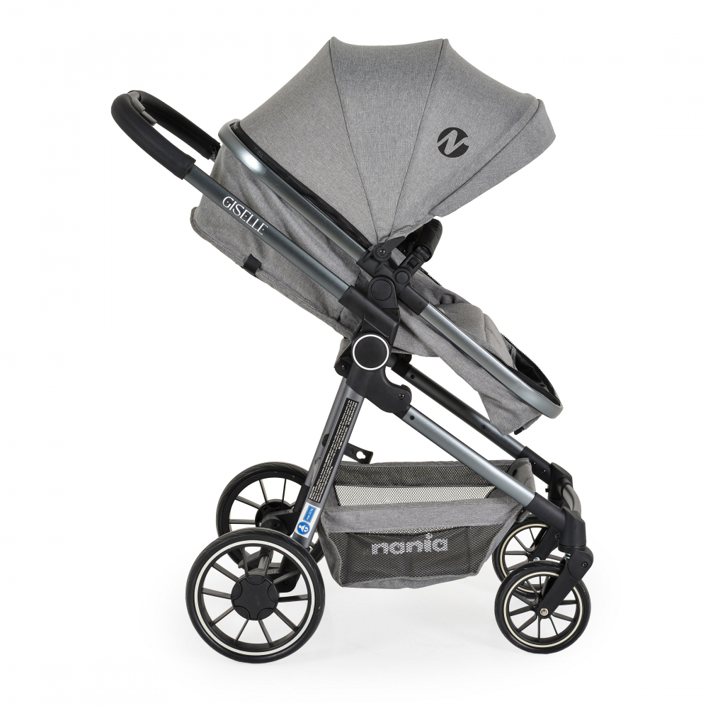Carucior 2in1 Nania Giselle Gray, Reversibil