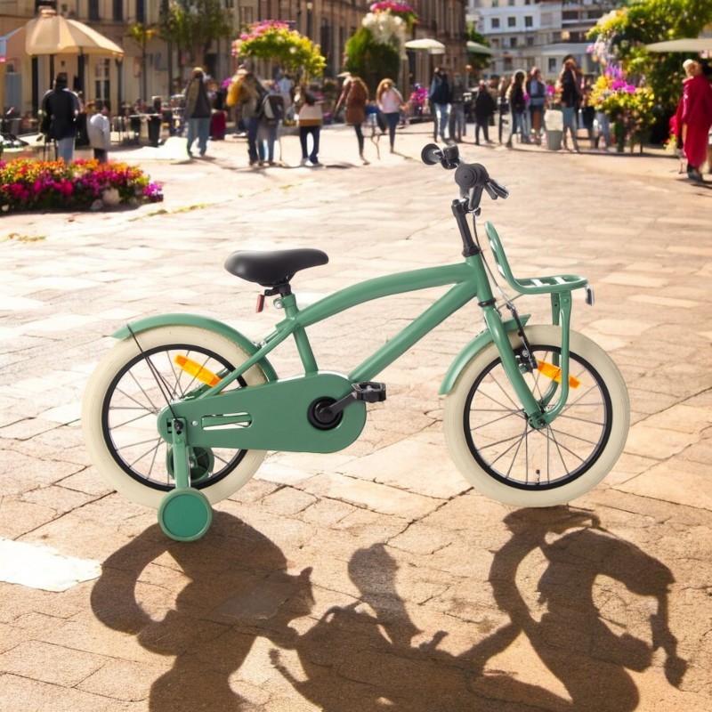 Bicicleta Procart Verde 16" Copii 4-6 Ani - imagine 7