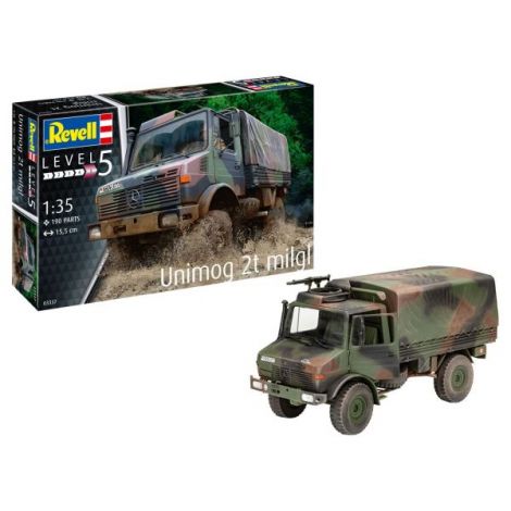 Macheta Militara Revell Unimog 2t Milgl