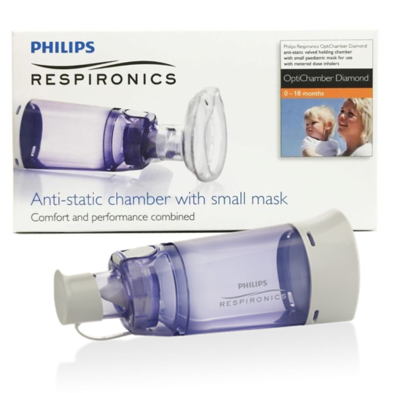 Camera inhalare Philips Respironics Optichamber 0-18 luni - imagine 3