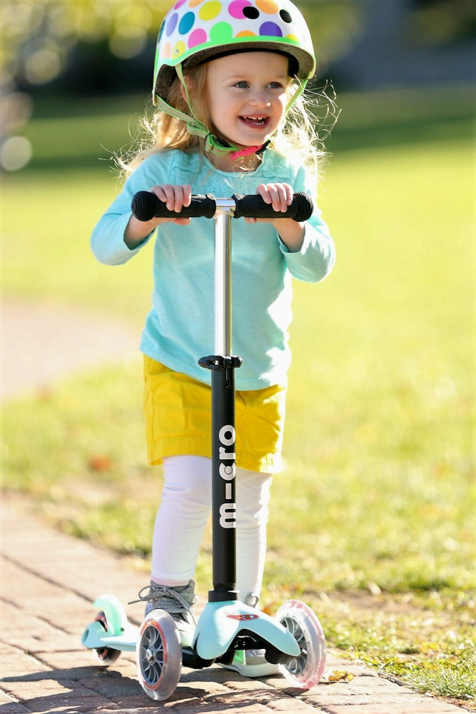 Trotineta Micro Mini2go Deluxe Mint cu Scaunel - imagine 5