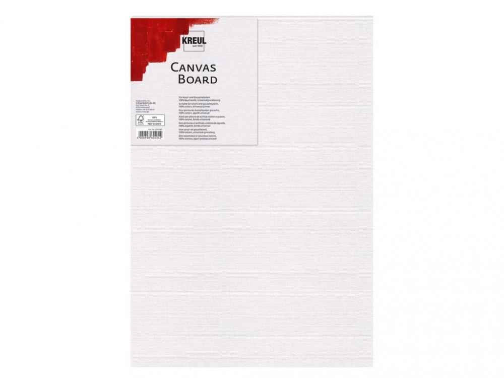 Panză Canvas Kreul 10x15 cm pentru Acrilică