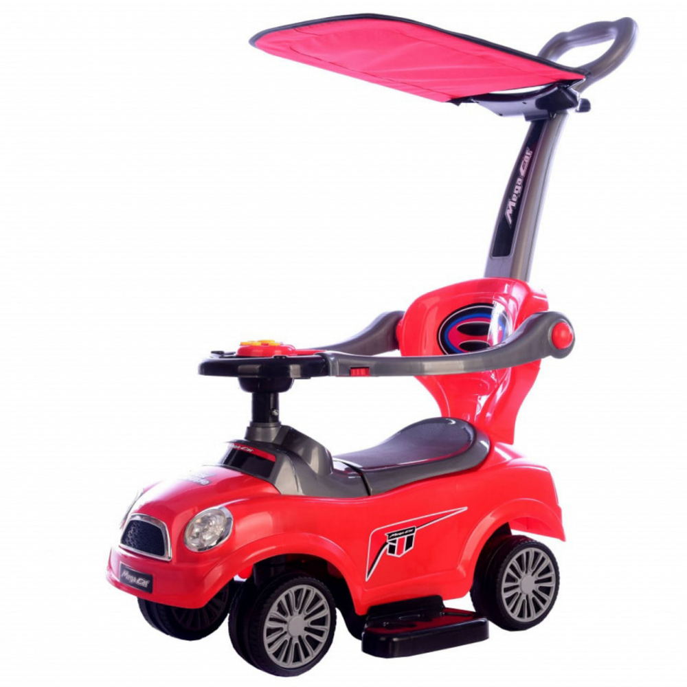 Novokids Mega Car Plus Rosu - Masinuta Muzicala - imagine 2