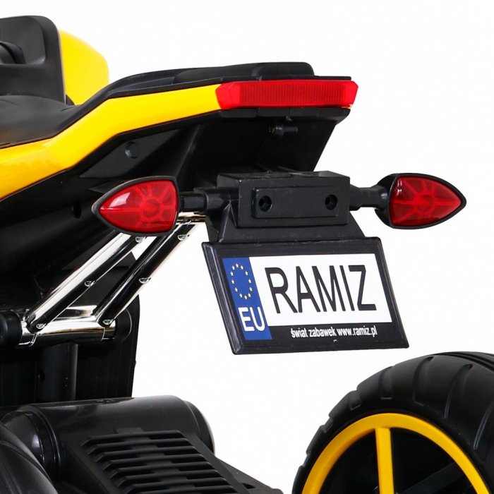 Motocicleta Electrica Ramiz pentru Copii cu Panou Audio - imagine 3