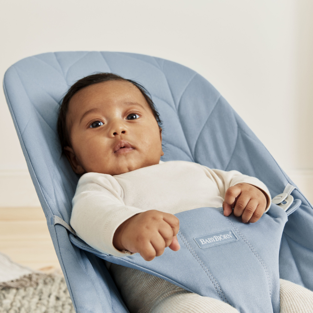 Balansoar BabyBjorn Bliss Blue | Confort și Siguranță - imagine 7