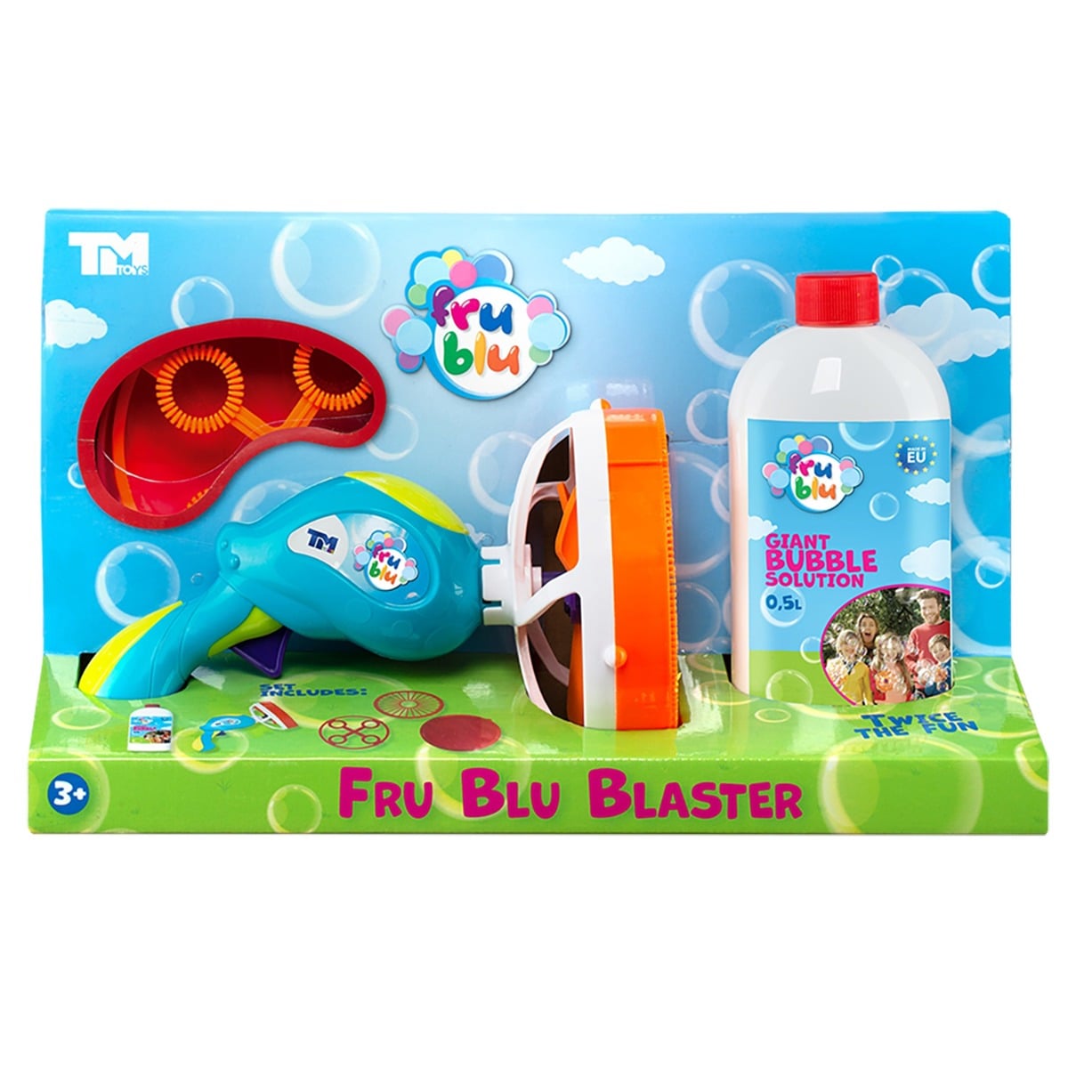 Set Lansator Baloane Săpun Fru Blu Blaster 2 în 1