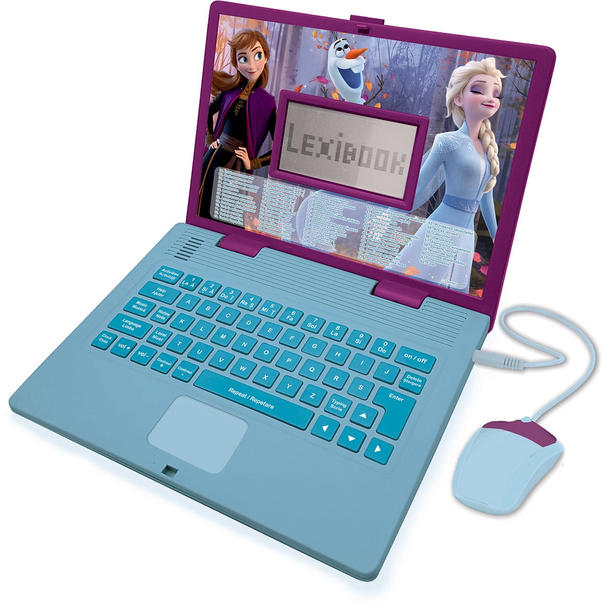 Laptop Lexibook Frozen 2, 124 Activitati, Bilingv