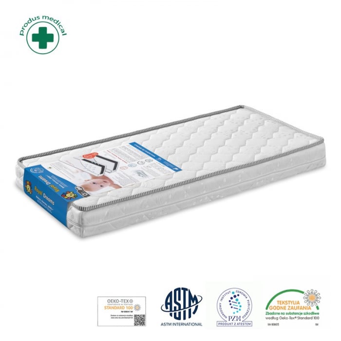 Saltea Fiki Miki Odeo 60x120cm Spuma Polyuretanica