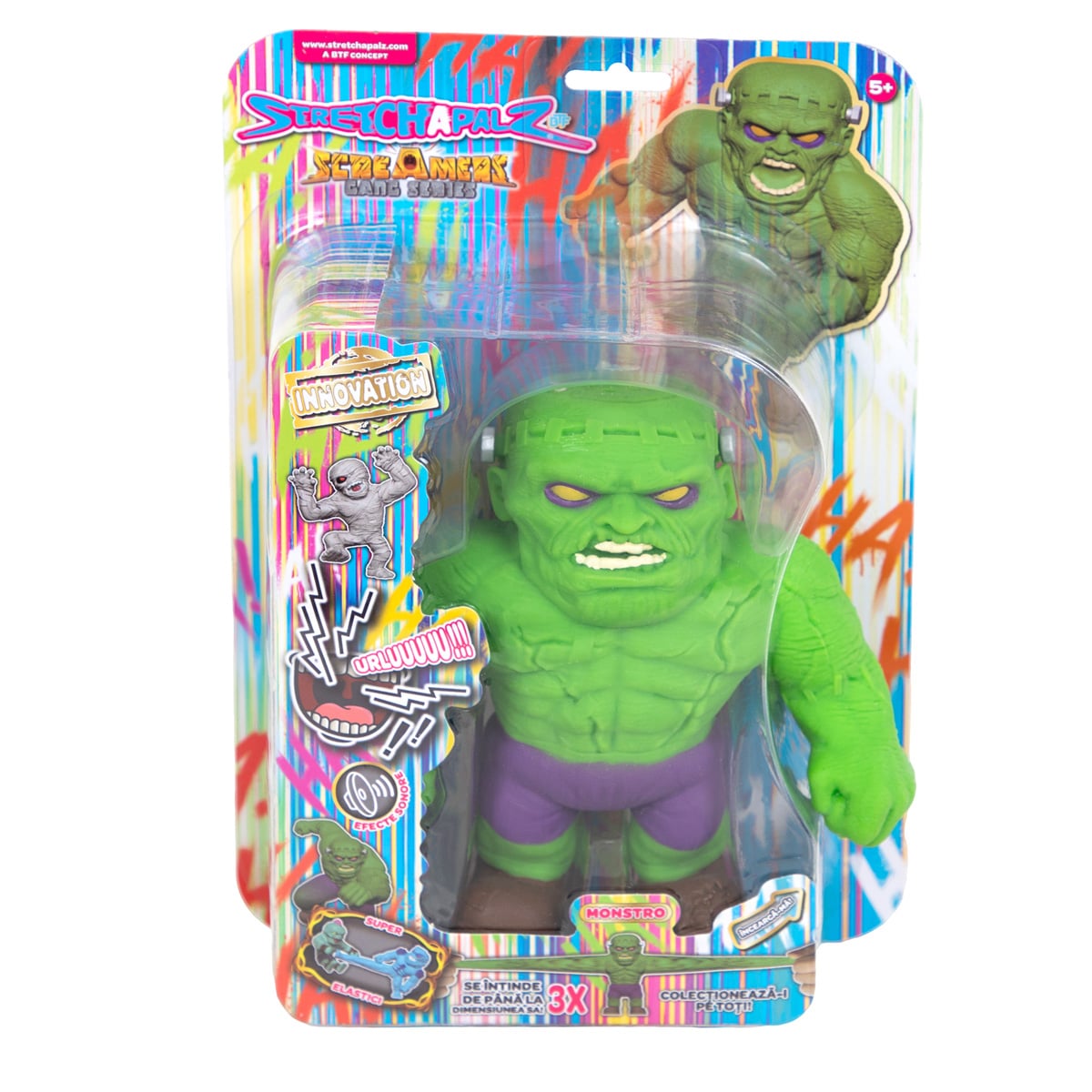 Figurina Flexibila Stretchapalz Monstro | Screamers