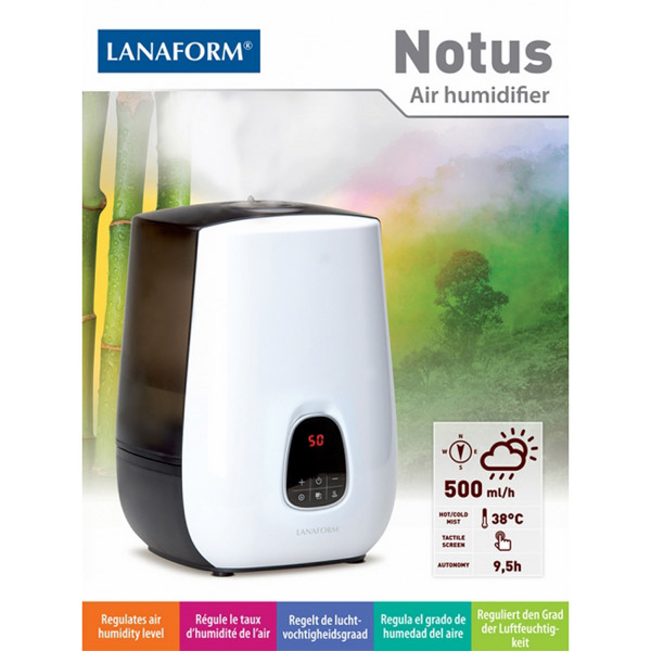 Umidificator Notus Lanaform - Aer Curat și Confort