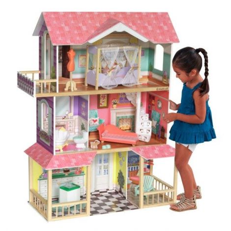 Casuta Papusi Viviana Kidkraft, 7 Camere, Mobilata