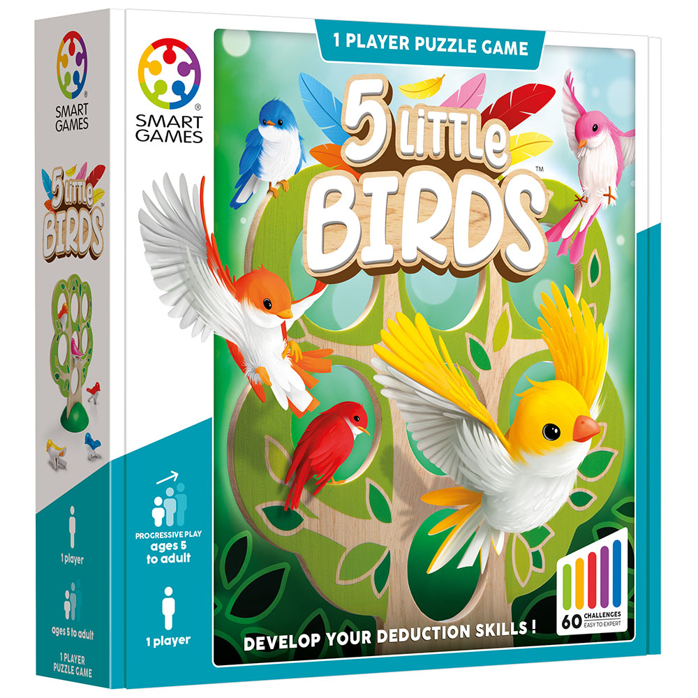 Smart Games 5 Little Birds - Joc Logică Educativ