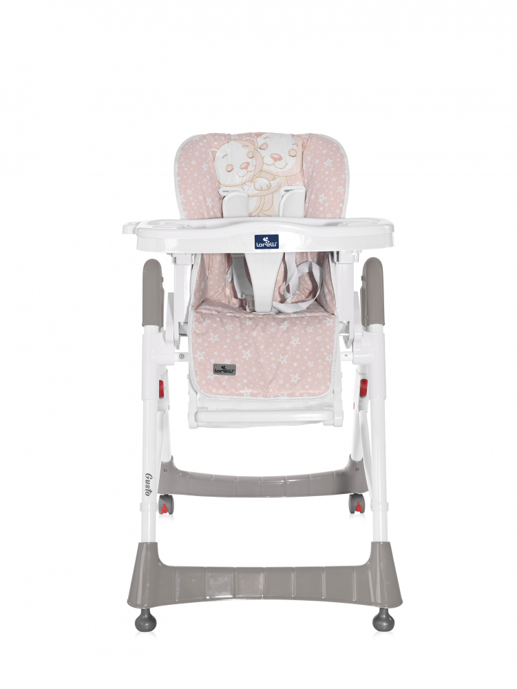 Scaun de masă Lorelli Gusto Satin Pink, confortabil