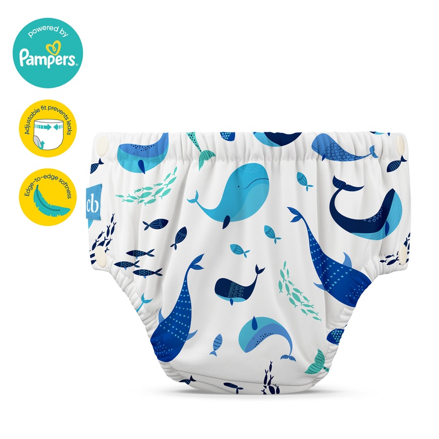 Scutec Inot Charlie Banana M Whale | Anti-scurgeri - imagine 2