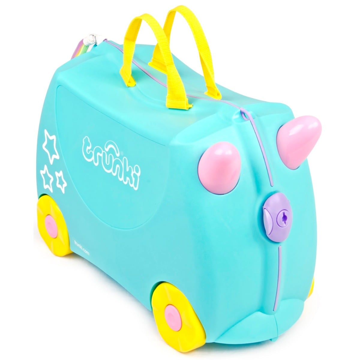 Valiza Trunki Ride-On Una Unicorn Turcoaz