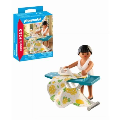 Playmobil Figurina cu Masa de Calcat | Jucarie Rol