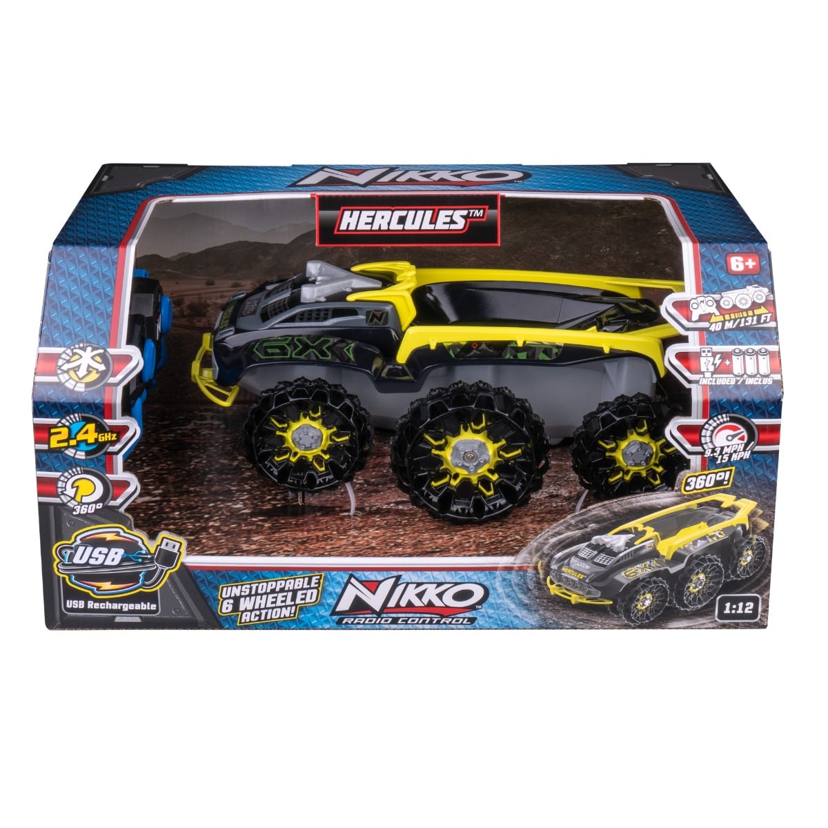 Nikko Hercules 1:12 - 4x4 cu Telecomandă