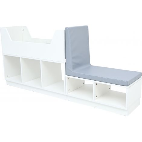 Set Quadro 10 Alb Moje Bambino | Mobilier Gradinita