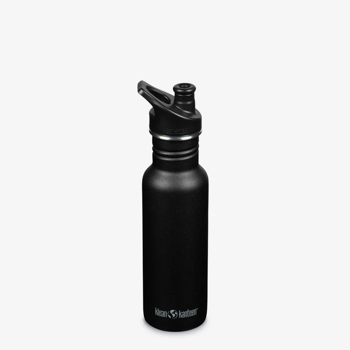 Klean Kanteen Sticlă Sport 532ml Negru