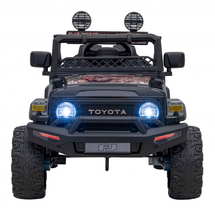 Masinuta Electrica Toyota FJ Cruiser 4x4 Negru - imagine 9