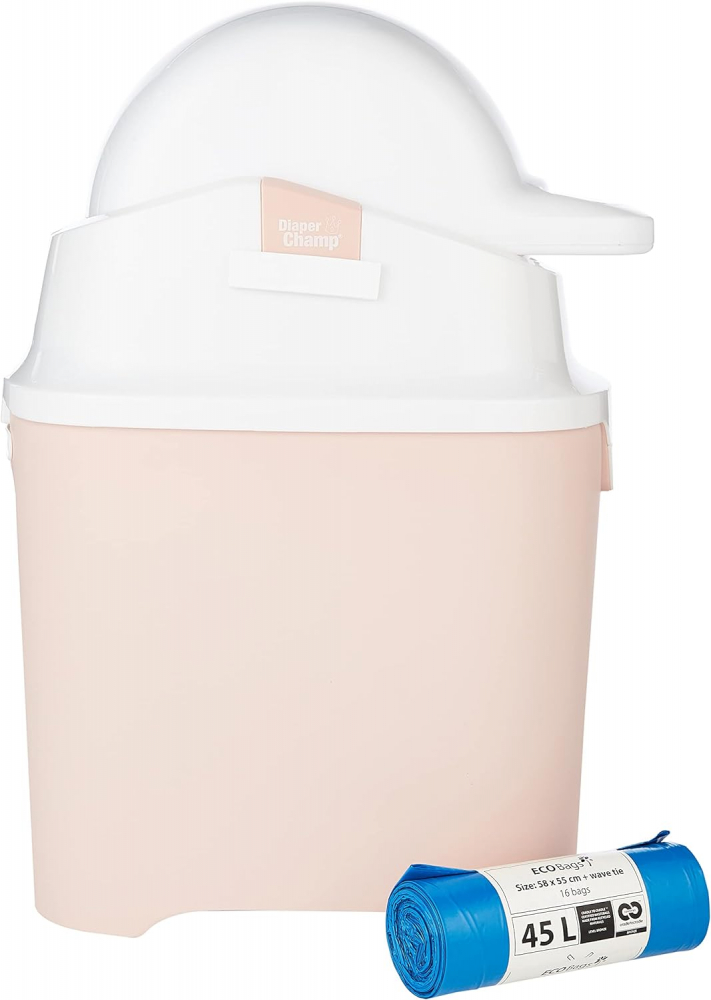 Cos Ermetic Scutece Diaper Champ One Pink - imagine 2