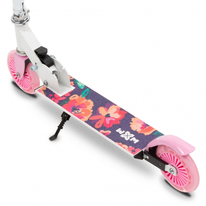 Trotineta WXM Skipo Floral Pliabilă cu LED - imagine 2