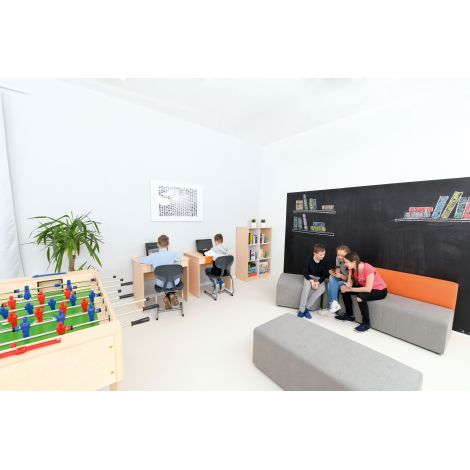 Birou Quadro Gri cu Sertar | Moje Bambino - imagine 5