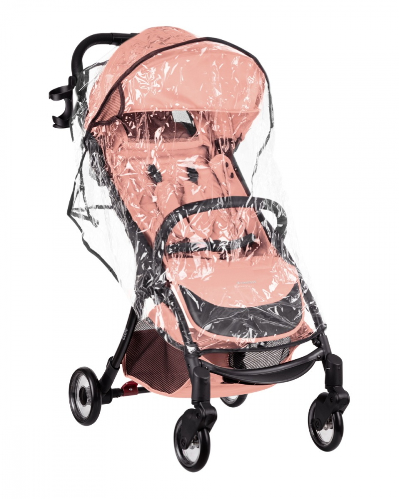 Carucior Sport Kikkaboo Cloe Pink, Pliabil, 0-22kg - imagine 6