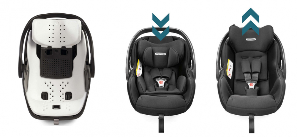 Scaun auto Peg Perego i-Size 0-13kg Siguranță - imagine 6