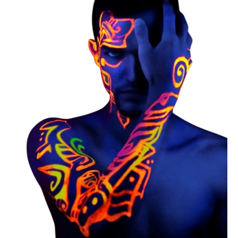 Ruj Verde Neon Widmann | Carnaval - imagine 4