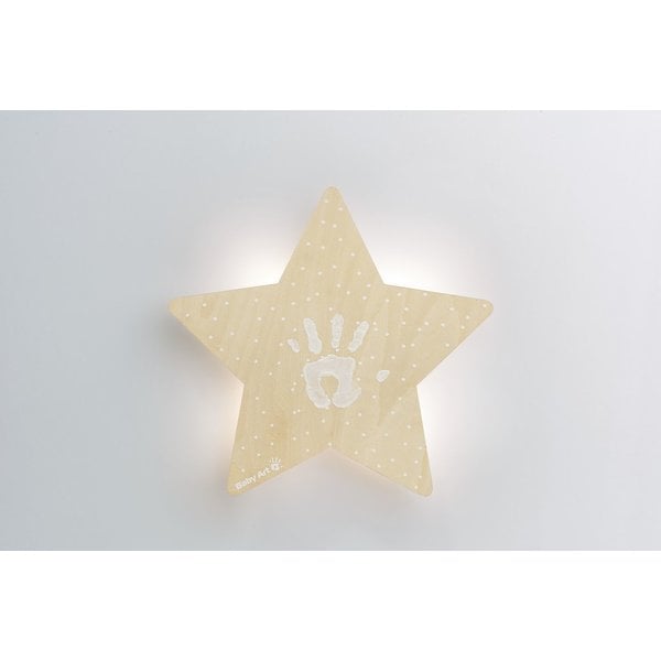 Lampa de veghe Baby Art cu amprentă vopsea