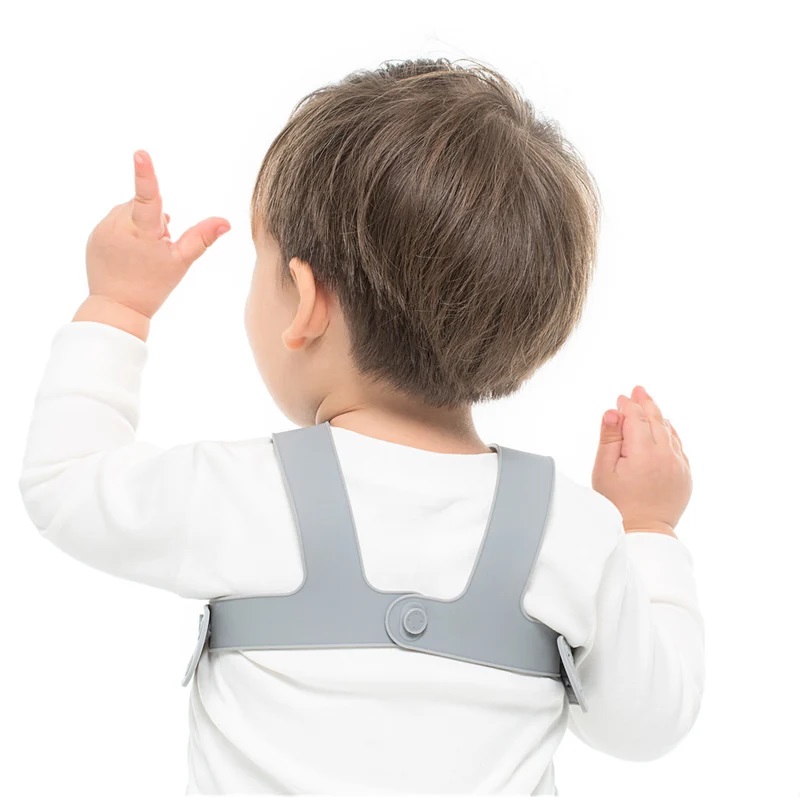 Baveta Flexi Bib Minikoioi, Silicon Premium, Beige