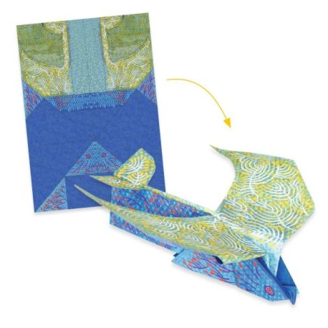 Joc Origami Păsări Zburătoare Djeco - imagine 4