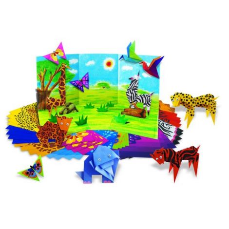 Set Origami Animale Zoo 4m - Creație Copii 5+ - imagine 3