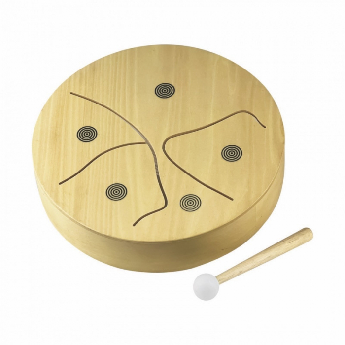 Toba de Lemn Egmont Toys - Instrument Muzical pentru Copii