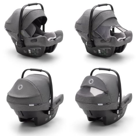Bugaboo Turtle Air 360 Grey - Siguranță Premium - imagine 3