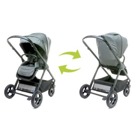 Carucior 4Baby EVERSO Reversibil Roti Cauciuc - imagine 16