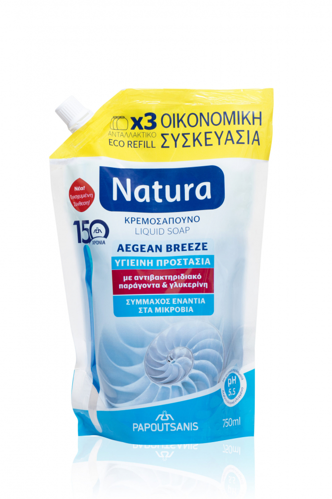 Sapun Lichid Papoutsanis Aegean Breeze 750ml
