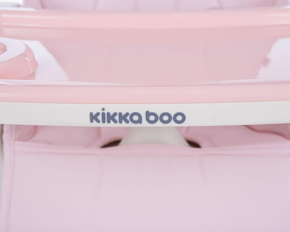 Scaun de masa KikkaBoo 3in1 Creamy Pink, Reglabil