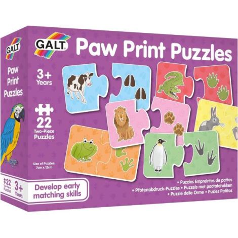 Galt Puzzle Animalute si Urme - Educational 3+ - imagine 2