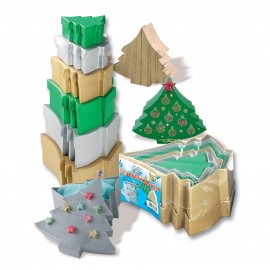 Set 6 Cutii Bradut Folia Paper | Ambalaje Cadouri - imagine 3